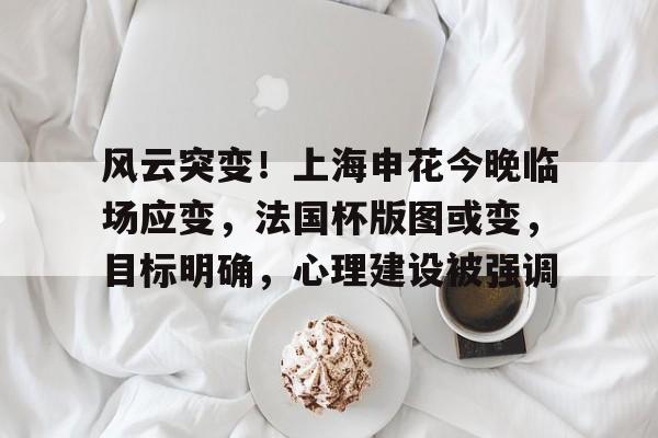 开云-风云突变！上海申花今晚临场应变，法国杯版图或变，目标明确，心理建设被强调的简单介绍